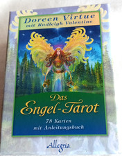 Das Engel-Tarot: Kartendeck von Doreen Virtue-Engeldeck mit Buch 78 Karten