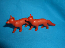 Playmobil Wald 2 x Fuchs Füchse Konvolut top