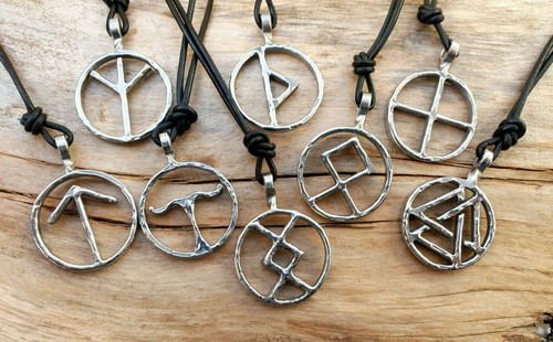 Anhänger rune othala - anhänger,