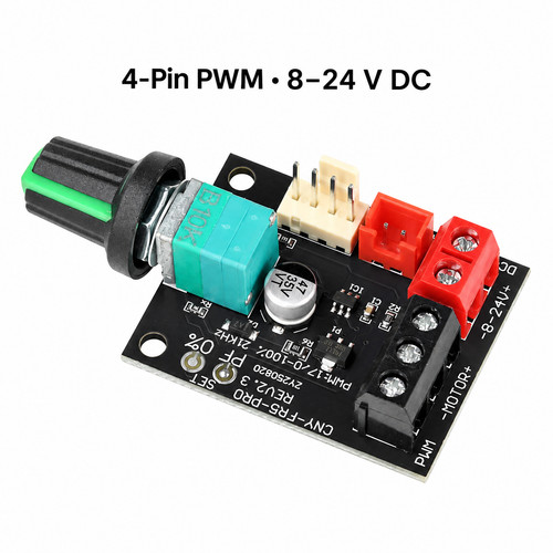 Pwm lüfterregler 24v - pwm, 8–24v