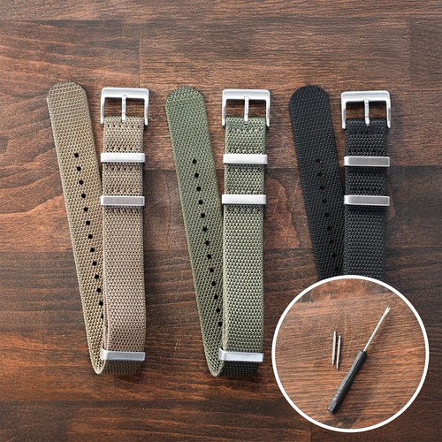 Nato uhrenarmband 20mm nylon - nato,