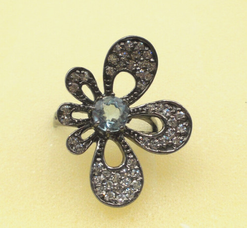 Topas ring sterlingsilber - topas-,