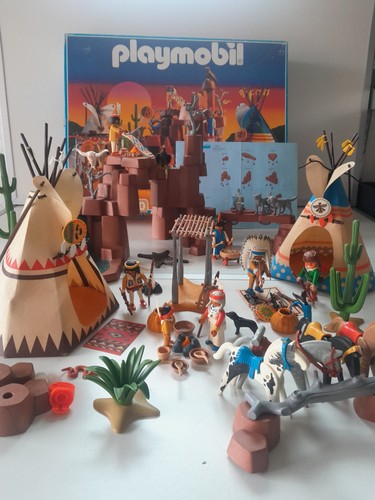 Playmobil indianerdorf 3870 - playmobil,