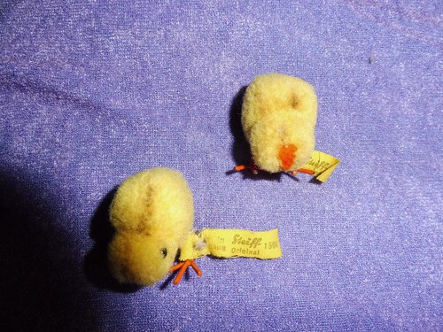 2steiff küken original - küken, mit