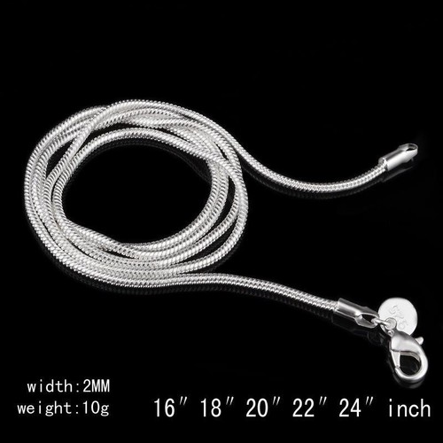 Sterling massiv silber 6mm - sterling,