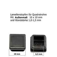 Abdeckkappen Lamellenstopfen