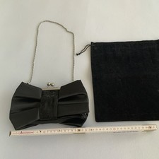 Damen Abendtasche Clutsch Handtasche Schwarz Pailletten Glitzer Samtbeutel