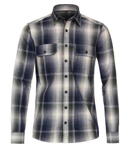 Casamoda hemdjacke kariert - casamoda,