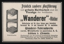 Alte Werbung Reklame 1900