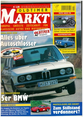 Oldtimer markt 2002 bmw - oldtimer,