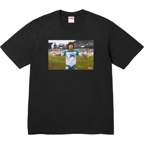 Supreme maradona tee - tee, black
