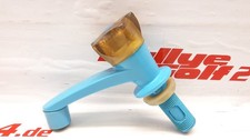 WASSERHAHN PLASTE DDR VEB WASSER HAHN ALT ANTIK OSTALGIE BLAU