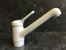 Küchenarmatur Hansa Ronda Weiss (RAL 9010), massiv, Spültischarmatur, 03142101