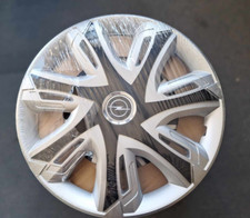 4 Alu-Design Radkappen 15 Zoll Supernova silber schwarz für Opel