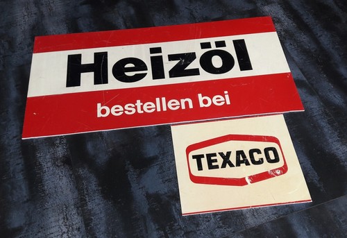 Texaco heizöl werbe - texaco,