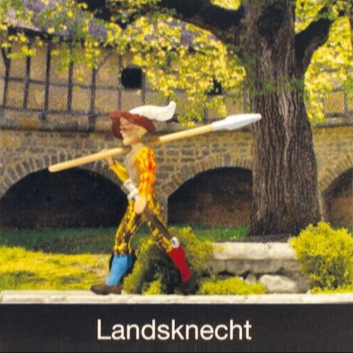 Preiser 99509 landsknecht mit - preiser,