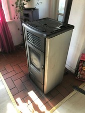 Westminste  6  KW Pelletofen - Schwarz/Grau