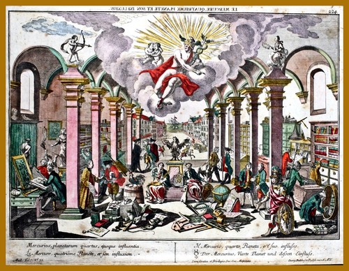 Merkur mercurius gott des - merkur,