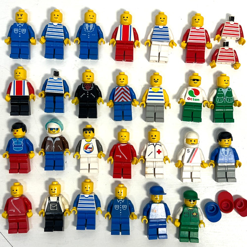 26x 80s vintage lego figure - 26x,
