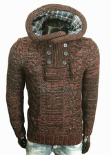 LEIF NELSON PULLOVER STRICK WINTER HOODIE JEANS DG RIPP DICK WARM SWEATER 52 L