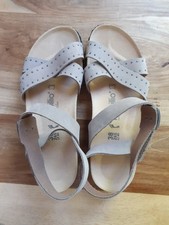 Damensandalen, Gr. 38, Leder, Papillio, made in Portugal