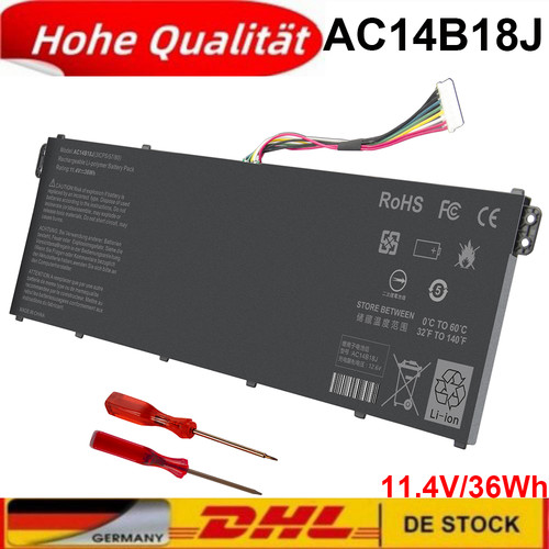 Ac14b18j akku für acer - ac14b18j,