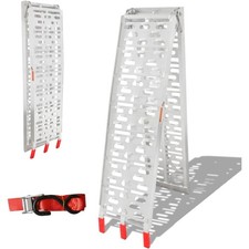 Klappbare Auffahrrampe aus