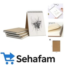 Professionelles Skizzenbuch A5 – 160 GSM Papier für alle Zeichenmittel geeignet