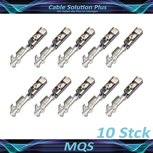 10x mqs quadlok buchse stecker - mqs,