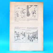 Original DDR-Comic-Druckbogen