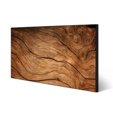 banjado Design Magnetwand Motiv Pinnwand Magnettafel Trockenes Holz