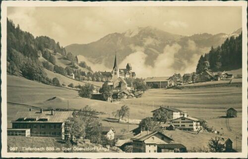 Ansichtskarte tiefenbach über - ansichtskarte,
