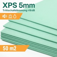 50 m²  Trittschalldämmung