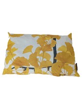JUNIQE Dekokissen Gelb Ginkgo Blätter Modern Baumwolle 53x34cm