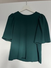 H&M Damenbluse Business Grün Gr. S/36