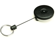 KEY-BAK #485B-HDK 48 Black Kevlar Schlüsselanhänger Jojo Schlüsselrolle