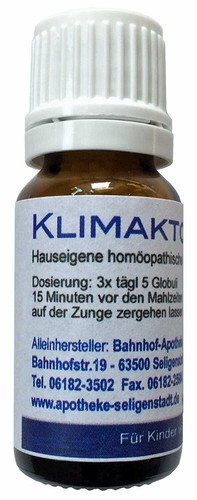 Klimaktolind globuli - klimaktolind,