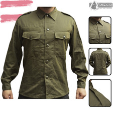 Original Bundesheer Feldhemd Österreich ÖBH Oliv Hemd Feldbluse Shirt KAZ75