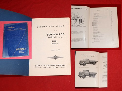 Betriebsanleitung borgward - betriebsanleitung,