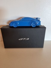 Porsche Design 1/43 Porsche GT 3 blau Briefbeschwerer OVP selten in der Farbe