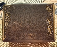 Schatulle Schmuck, Zigarren, Antik