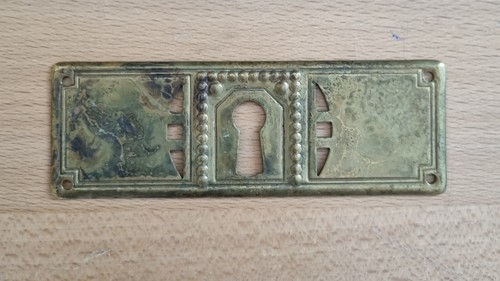 Schlüsselschild waagerecht