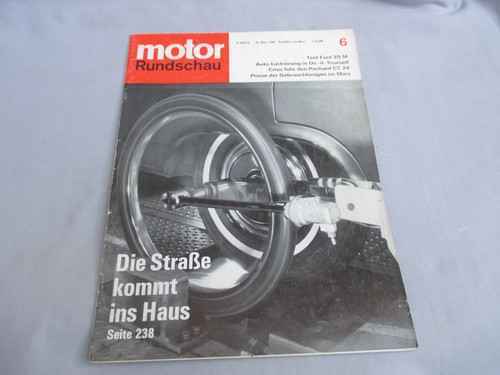 Motor rundschau 1965 test - rundschau,
