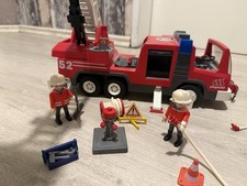 Playmobil 3879 Feuerwehr Leiterwagen Drehleiter