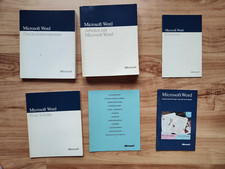 Microsoft Word Textverarbeitungsprogramm für DOS-Systeme Version 5.5 Handbücher