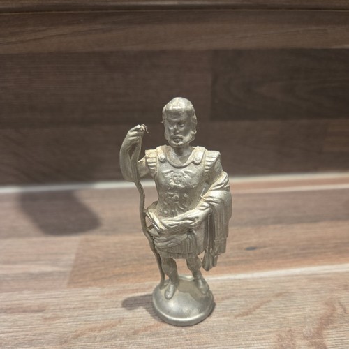 Vintage alt schachfigur zinn - vintage,