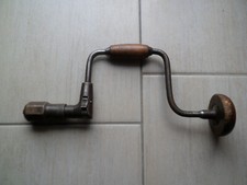 Alte Handbohrmaschine Brustleier ca. 36 cm Handbohrer selten