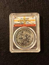 Silbermünze Britannia 2017