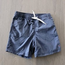 Tommy Hilfiger Badehose Gr. 134/140 (10-12 Jahre) Jungen Dunkelblau 