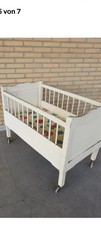 Antikes kinderbett holz true - holz,